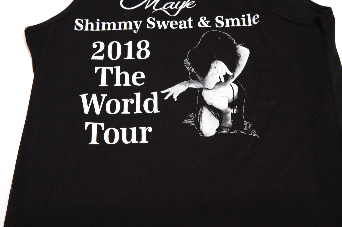 Mayte's Shimmy, Sweat and Smile 2018 World Tour Tank Top